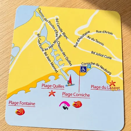 Апартаменты Cote Plages Сет